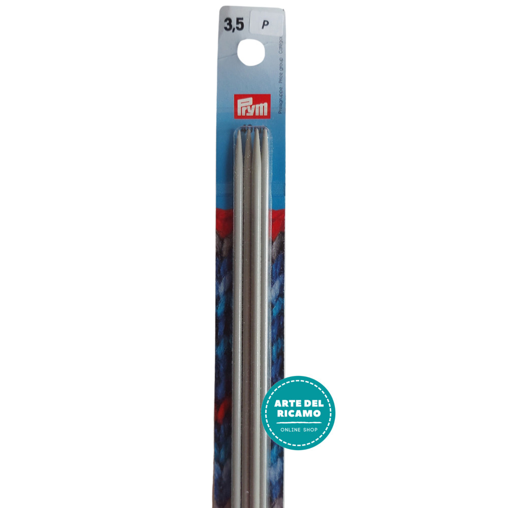 Prym - Aluminium 4 Double-Pointed and Glove Knitting Pins  - 40 cm - 3,50 mm